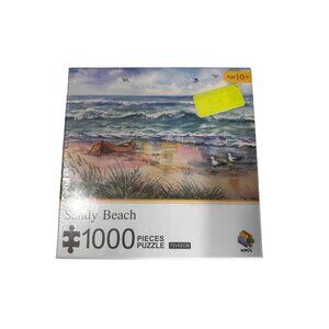 Sandy Beach 1000 Piece Puzzle By HNCL Ages 10+
